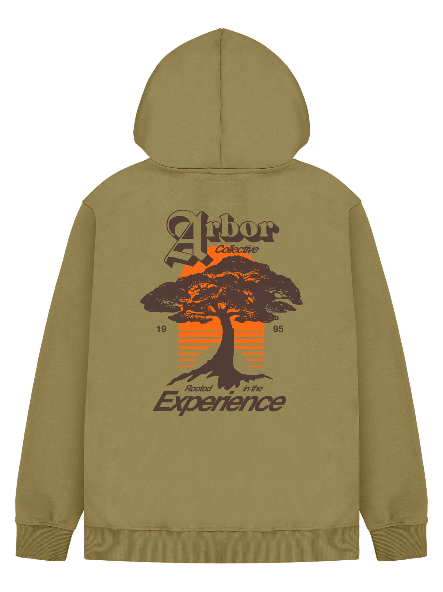 Arbor Apparel - Flagship Hooded Sweatshirt Hoodie - back