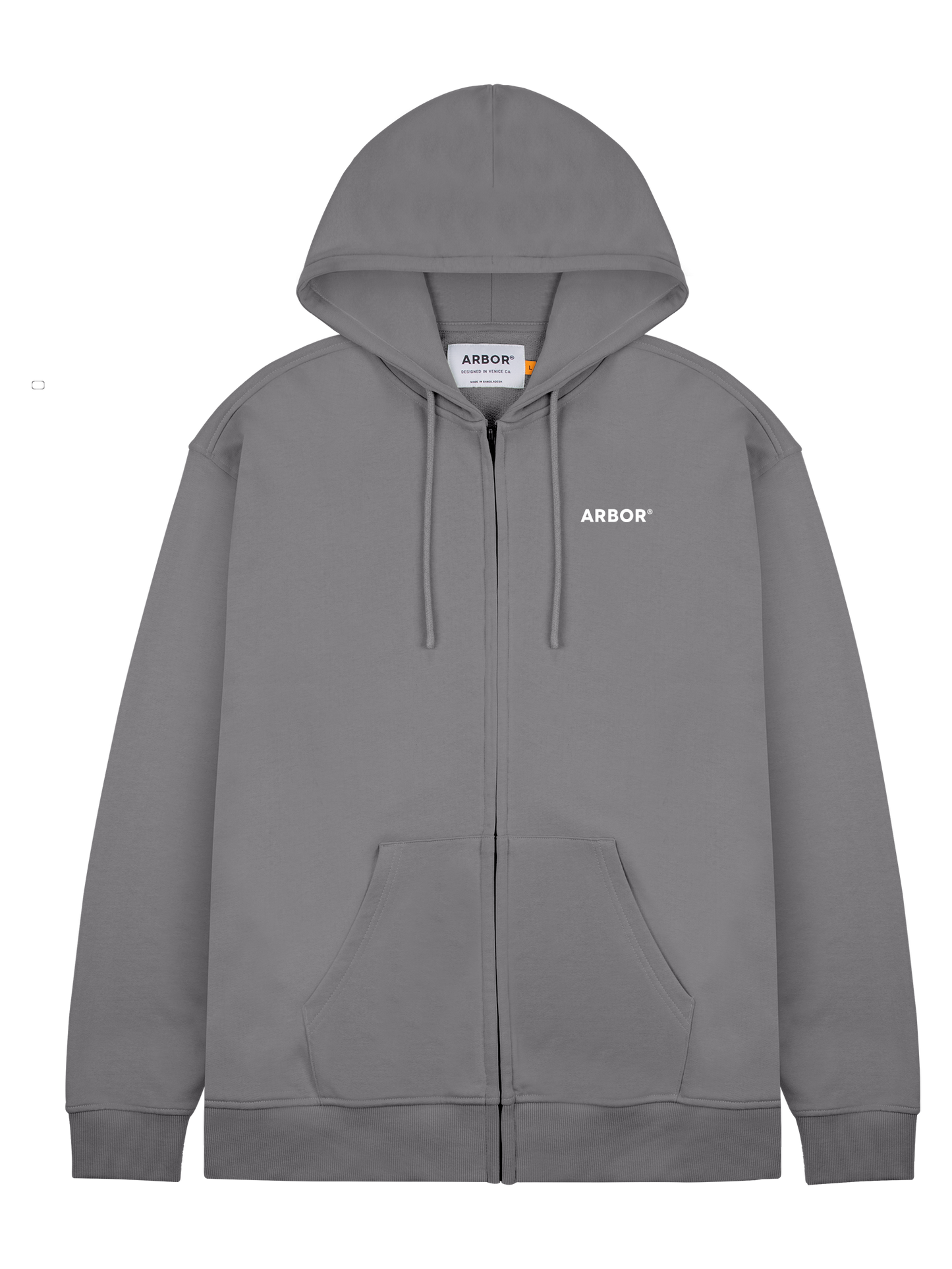 Mountain Craft Zip Hood - Light Grey