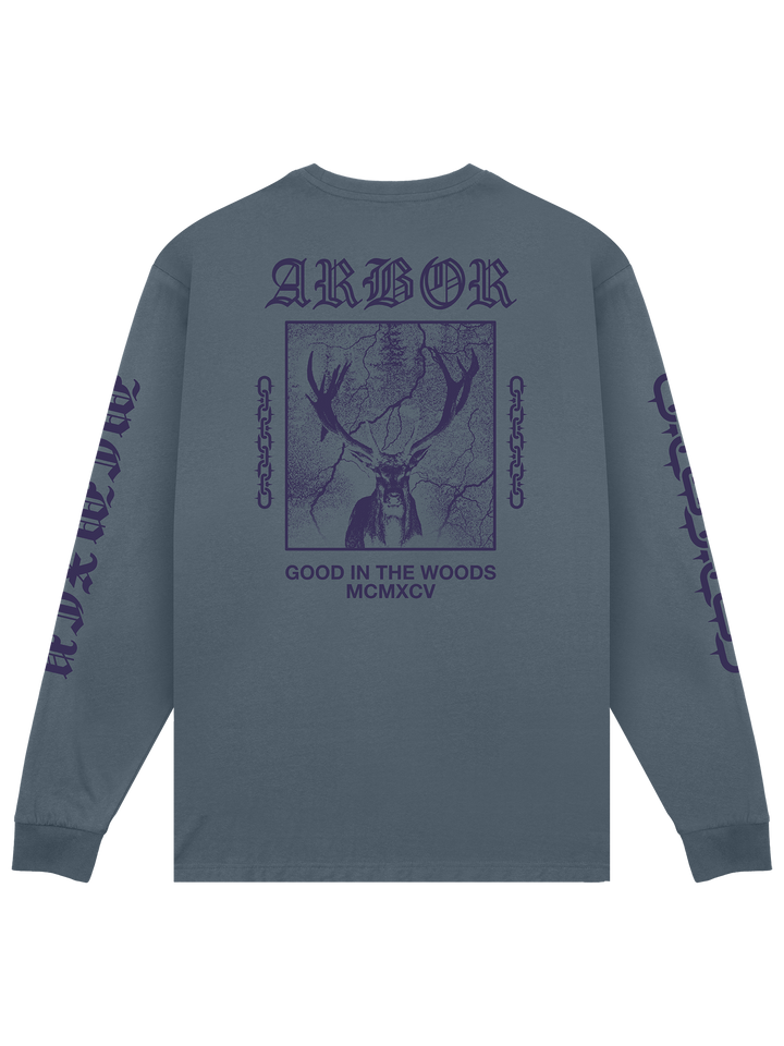 Stag LS T-Shirt - Slate