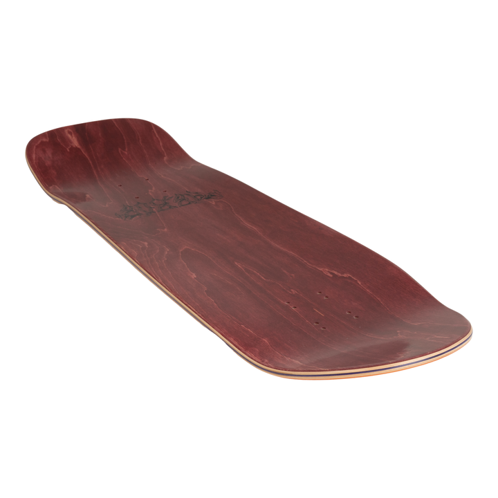 Arbor Pro Ace Pelka Wax Demon Skateboard Deck angled