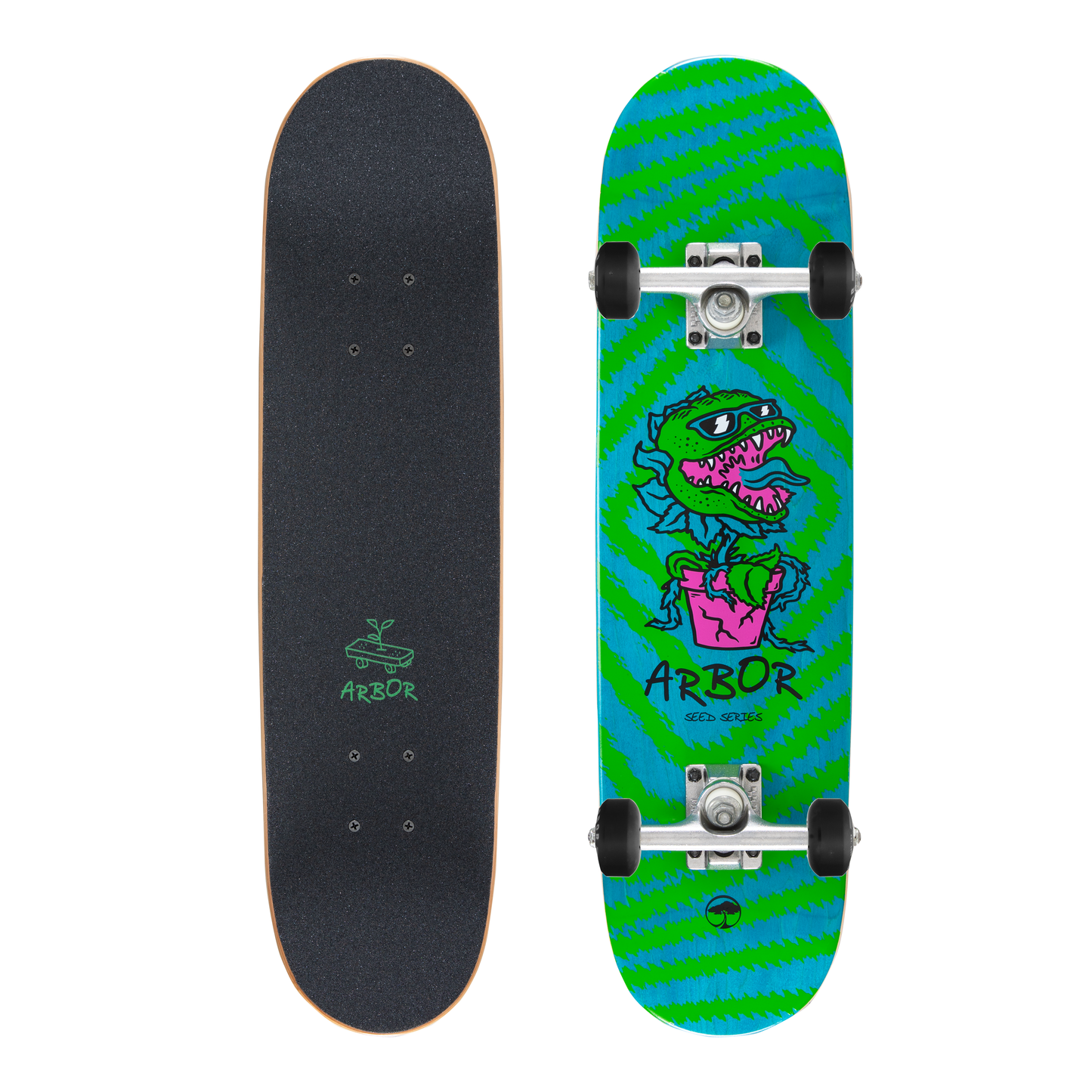 Arbor Seed 7.25 Chomp Complete Skateboard