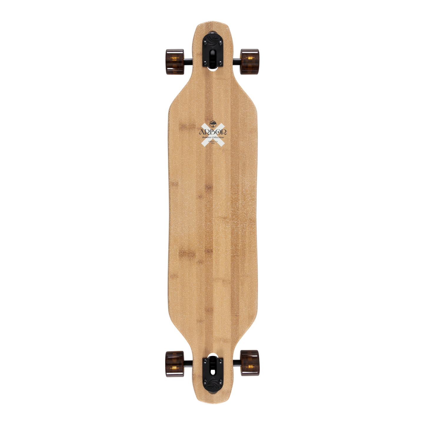 Arbor Bamboo Axis 40 K Darmaeva Dropthrough longboard - griptape