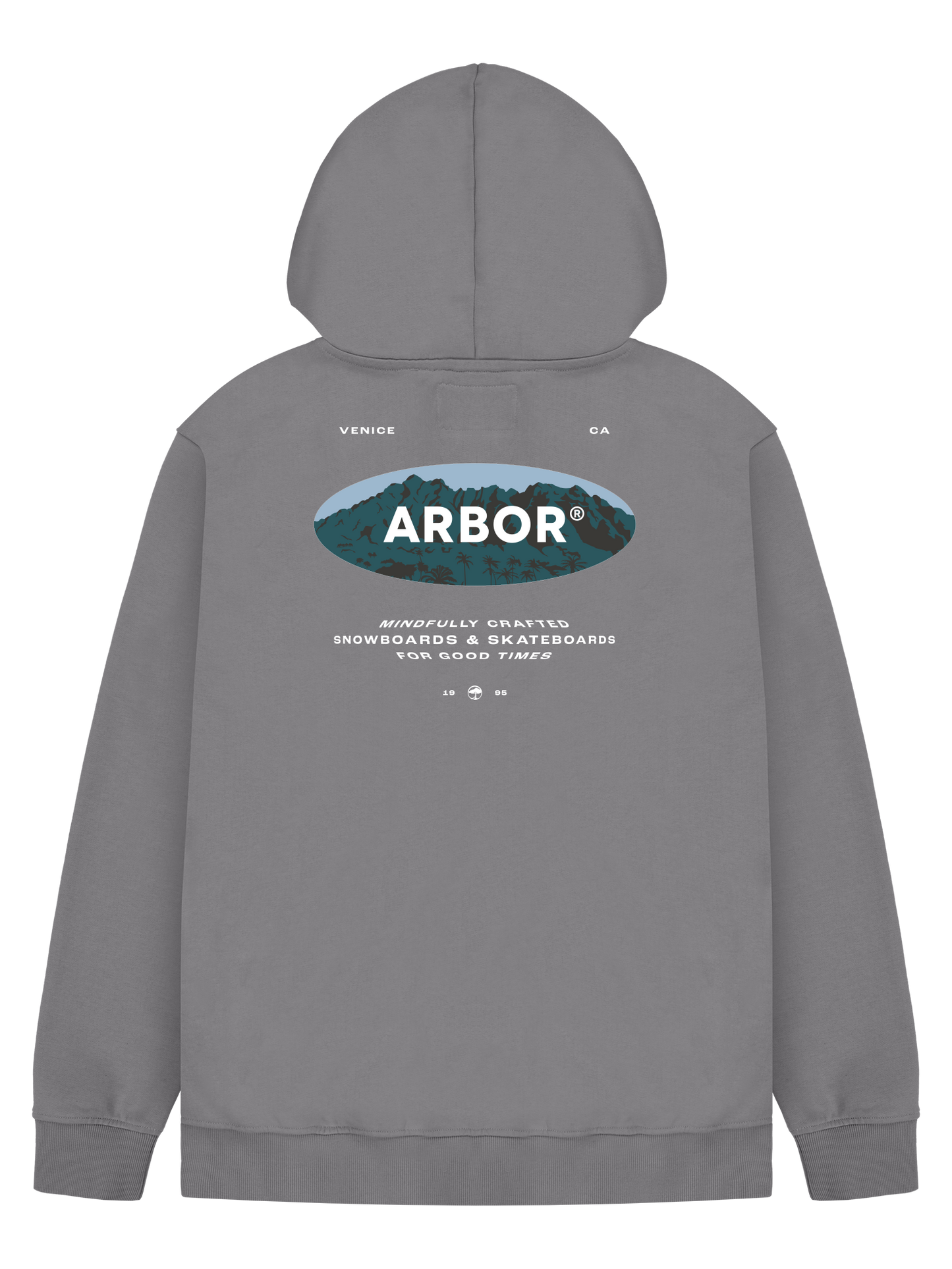 Mountain Craft Zip Hood - Light Grey
