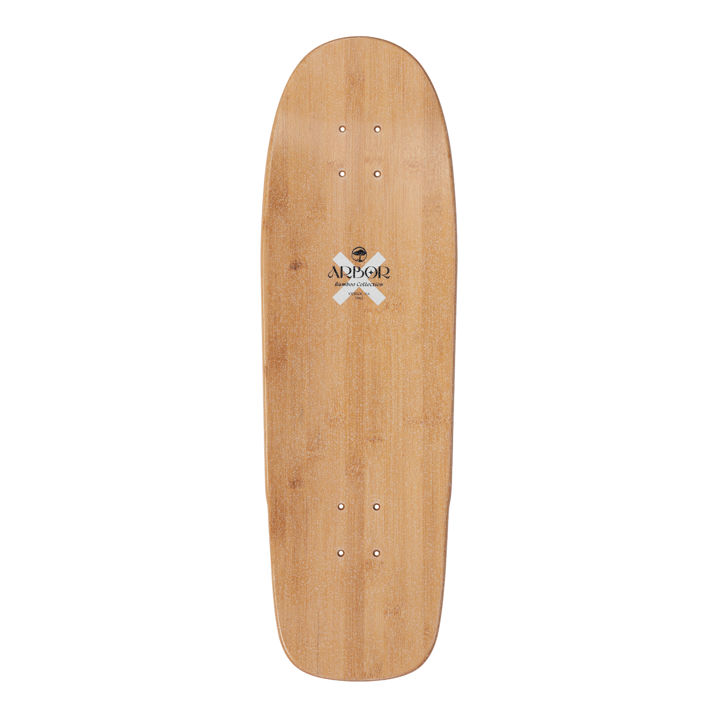 Arbor Cruiser skateboard Deck -  Bamboo Pilsner XL K Darmaeva - top