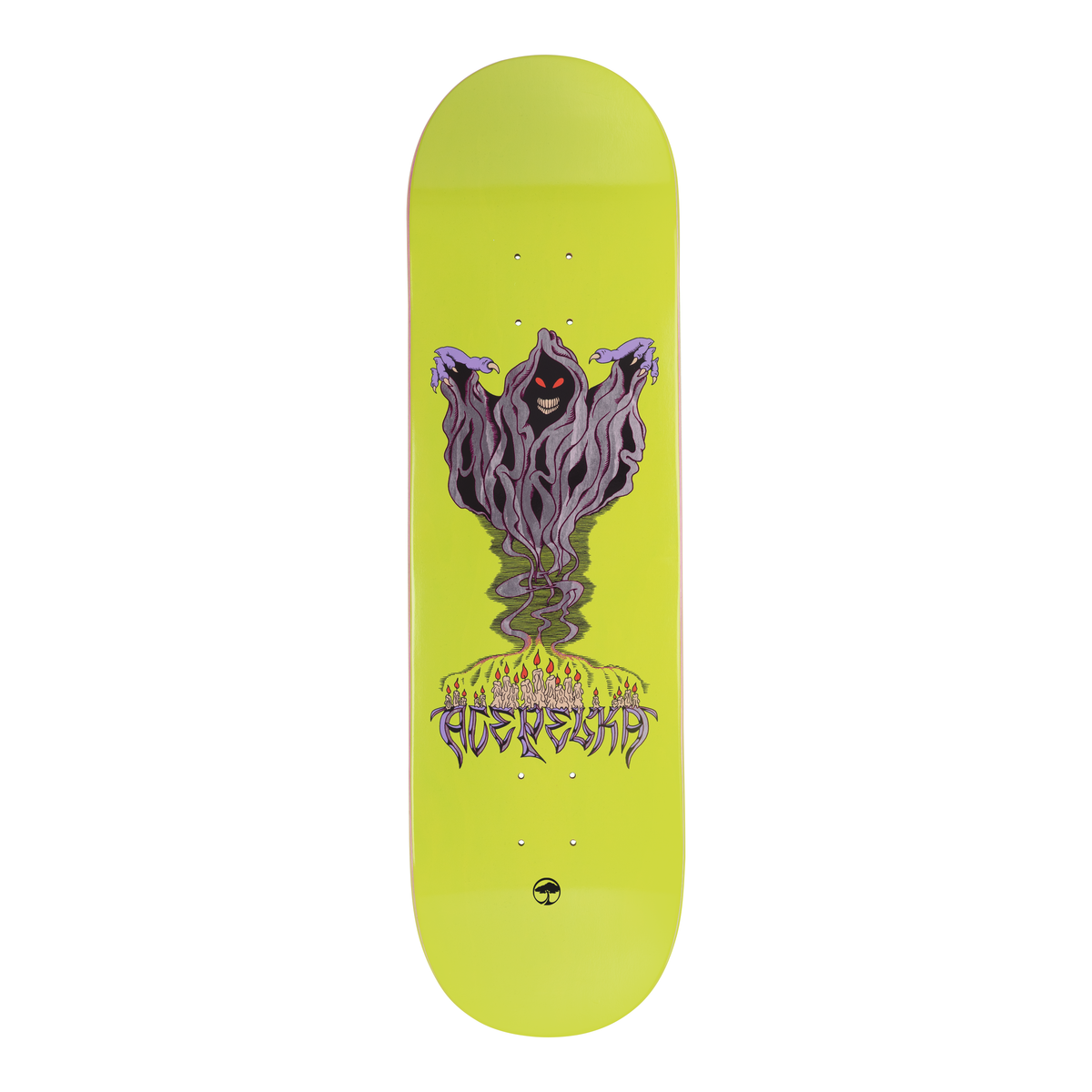Arbor Pro Ace Pelka Wax Demon 8.75inch Skateboard Deck graphic