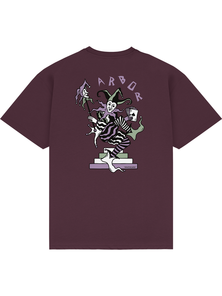 Deathcard T-Shirt - Mulberry