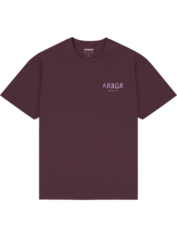 Deathcard T-Shirt - Mulberry