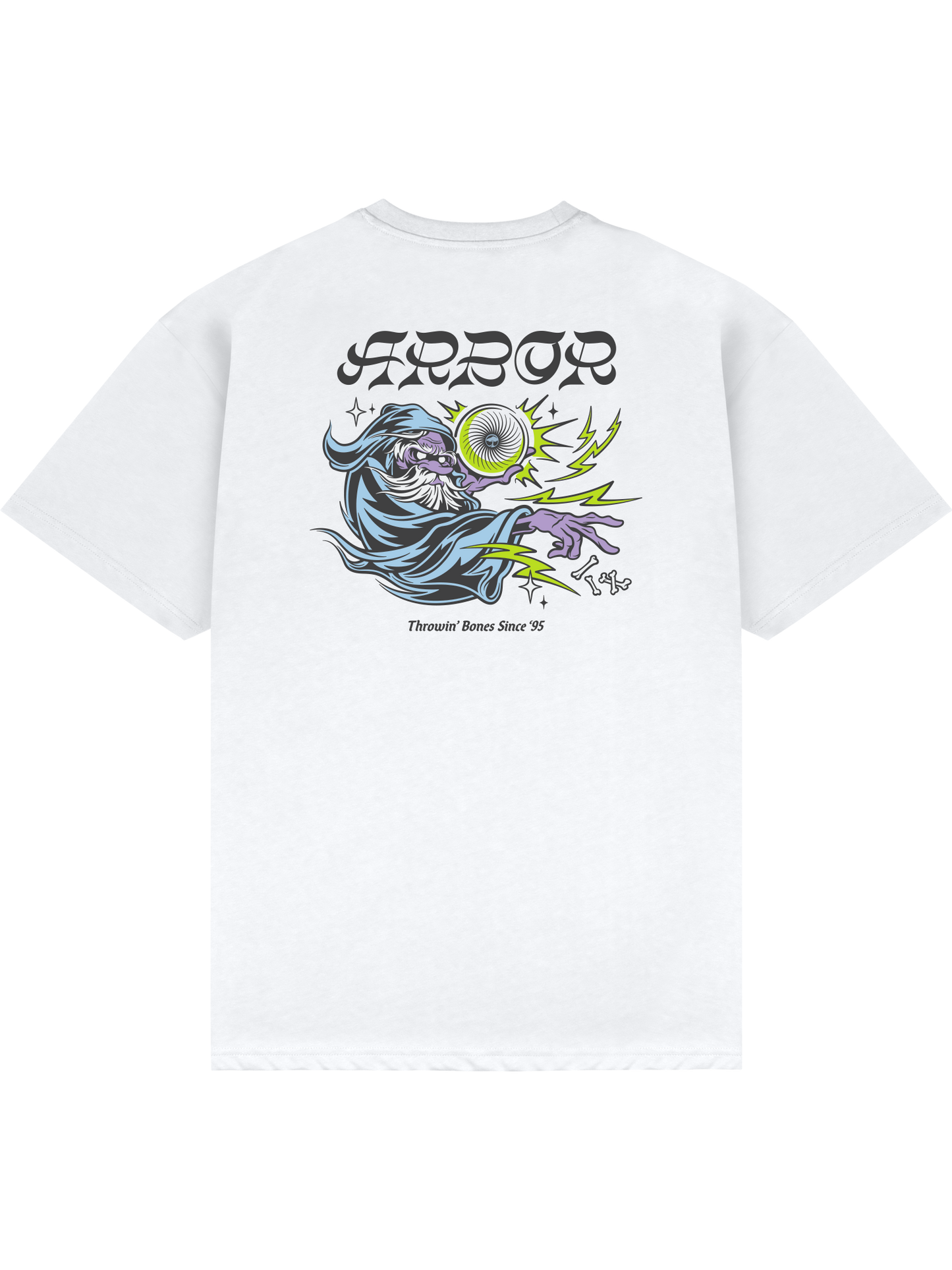 Throwing Bones T-Shirt - White